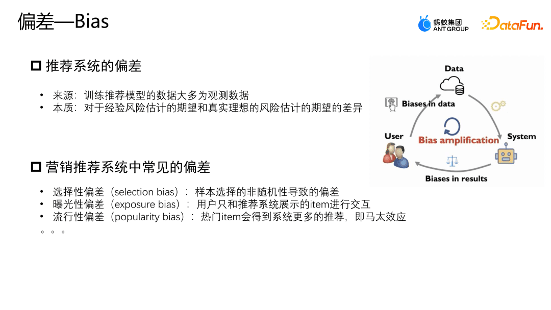 蚂蚁营销推荐场景上的因果纠偏方法